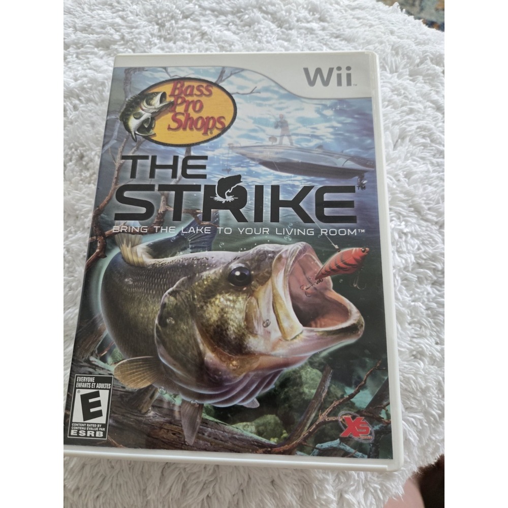 Bass Pro Shops: The Strike (Nintendo Wii, 2009,bring the lake to the living room
